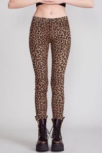 R13 Leopard Alison Skinny Jean