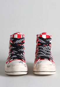 R13 Double Grommet Kurt High Top Sneaker