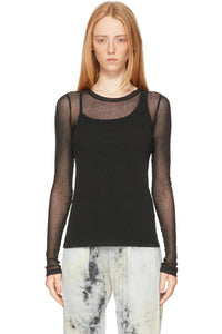 Raquel Allegra Mesh Long Sleeve