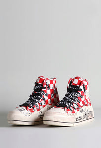 R13 Double Grommet Kurt High Top Sneaker