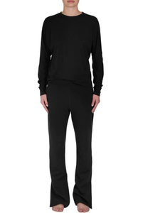 TATEJONES Side Slit Sweat