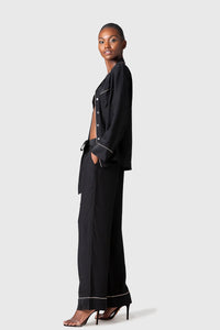 Kiki de Montparnasse Silk PJ Top