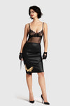 Kiki de Montparnasse Leather Corset Skirt