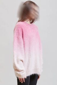 R13 Japanese Brushed Cashmere Dip Dyed Sweater