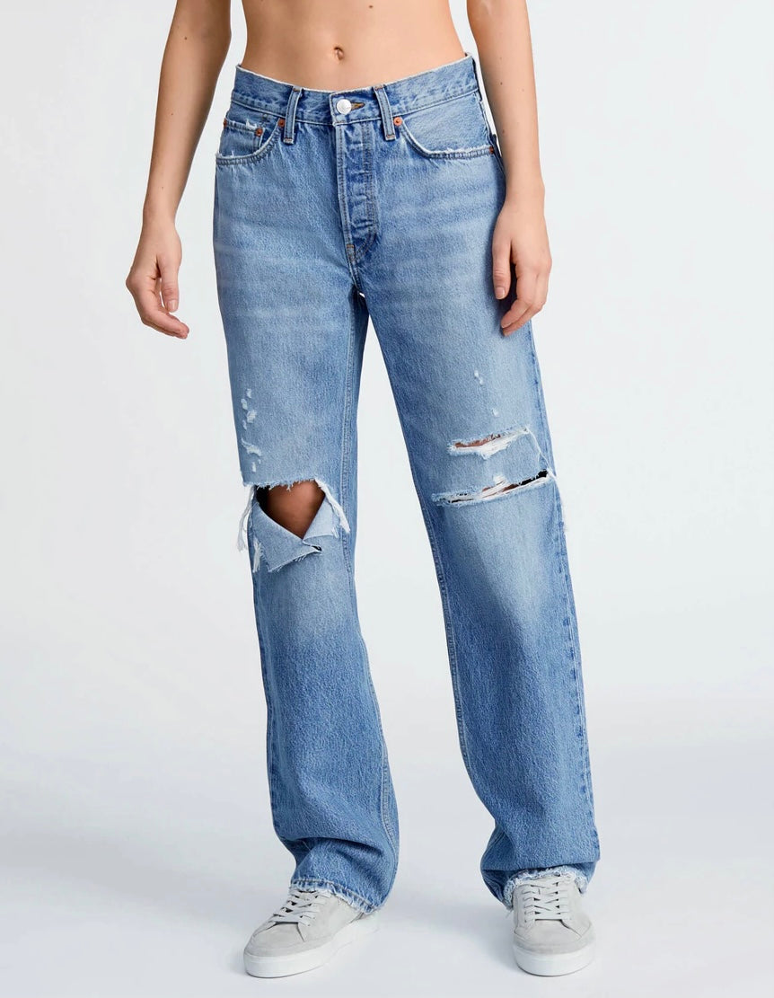 こちらの リダン レディース デニムパンツ ボトムス Denim pants Blue